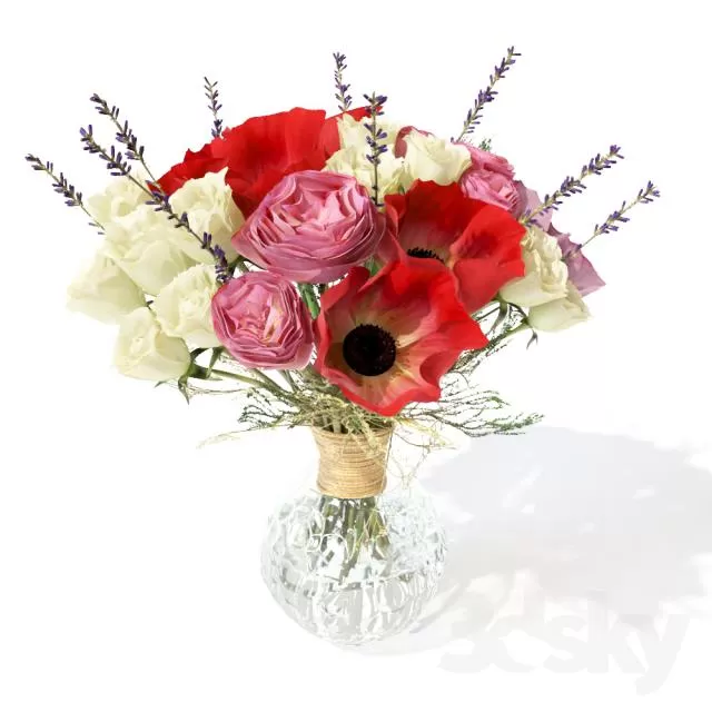 3DSKYFREE – FLOWER - PLANT 3DS MAX MODELS