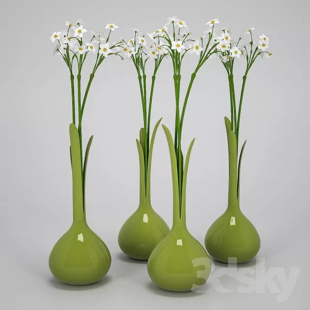 3DSKYFREE – FLOWER - PLANT 3DS MAX MODELS
