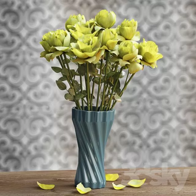 3DSKYFREE – FLOWER - PLANT 3DS MAX MODELS