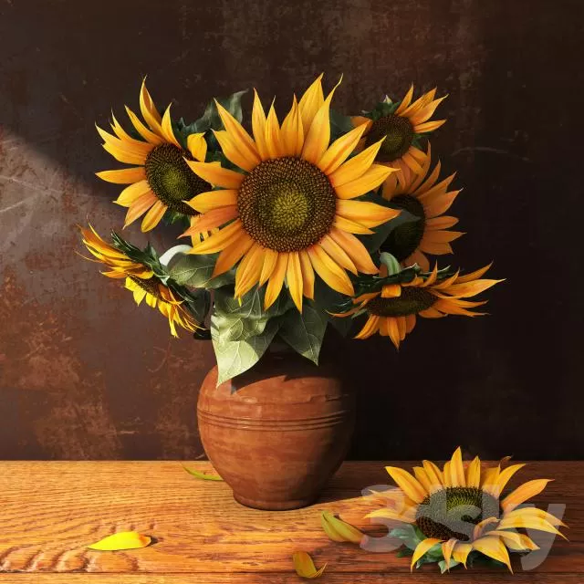 3DSKYFREE – FLOWER - PLANT 3DS MAX MODELS