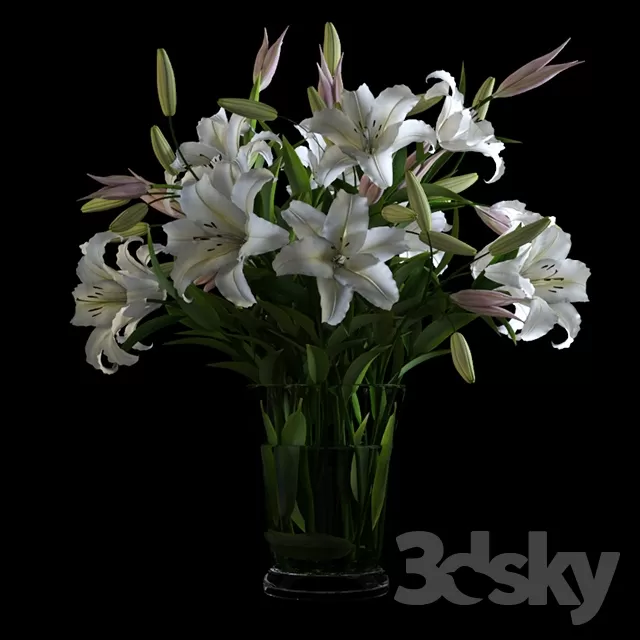 3DSKYFREE – FLOWER - PLANT 3DS MAX MODELS