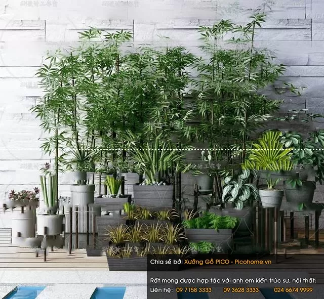 3DSKYFREE – FLOWER - PLANT 3DS MAX MODELS