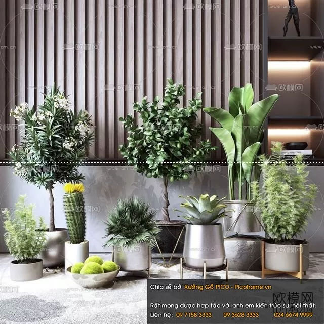 3DSKYFREE – FLOWER - PLANT 3DS MAX MODELS