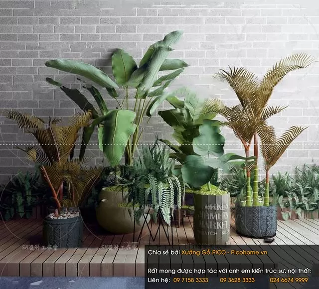 3DSKYFREE – FLOWER - PLANT 3DS MAX MODELS