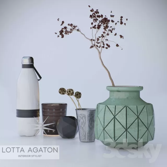 3DSKYFREE – FLOWER - PLANT 3DS MAX MODELS