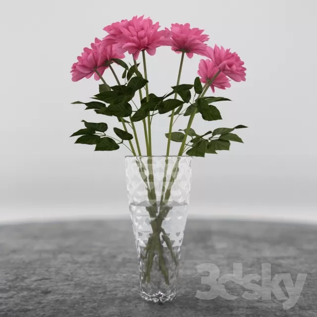 3DSKYFREE – FLOWER - PLANT 3DS MAX MODELS