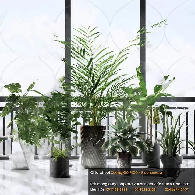 3DSKYFREE – FLOWER - PLANT 3DS MAX MODELS