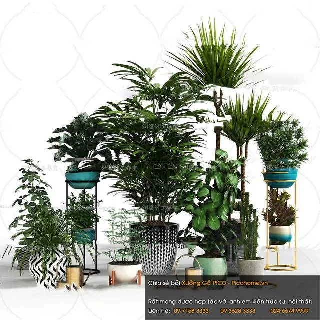 3DSKYFREE – FLOWER - PLANT 3DS MAX MODELS