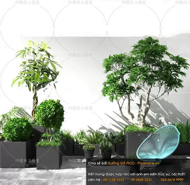3DSKYFREE – FLOWER - PLANT 3DS MAX MODELS