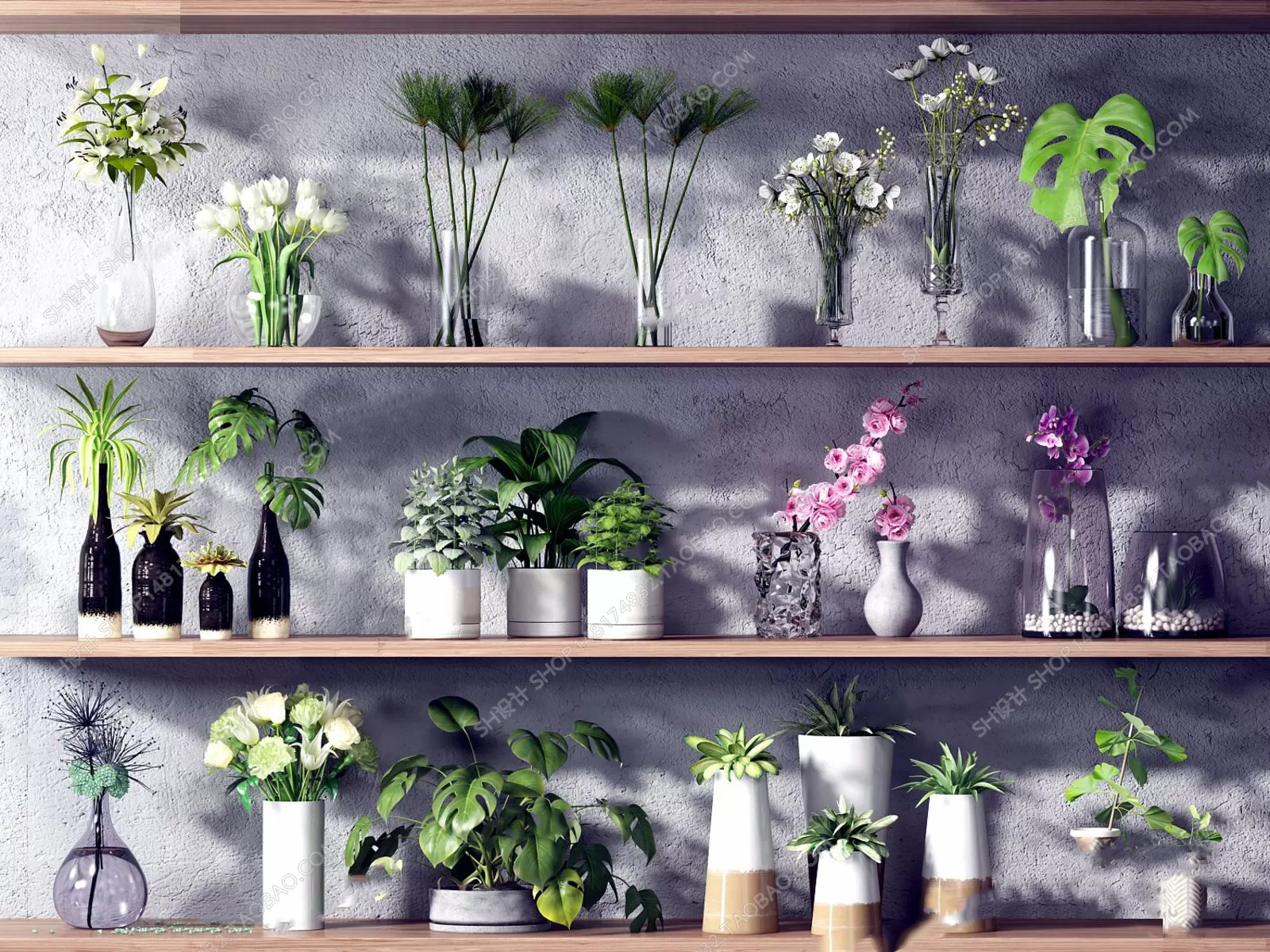 3DSKYFREE – FLOWER - PLANT 3DS MAX MODELS