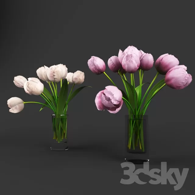 3DSKYFREE – FLOWER - PLANT 3DS MAX MODELS
