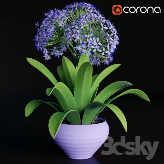 3DSKYFREE – FLOWER - PLANT 3DS MAX MODELS
