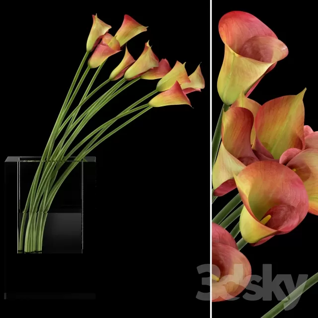 3DSKYFREE – FLOWER - PLANT 3DS MAX MODELS