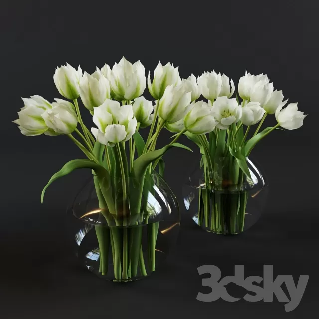3DSKYFREE – FLOWER - PLANT 3DS MAX MODELS