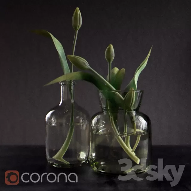 3DSKYFREE – FLOWER - PLANT 3DS MAX MODELS