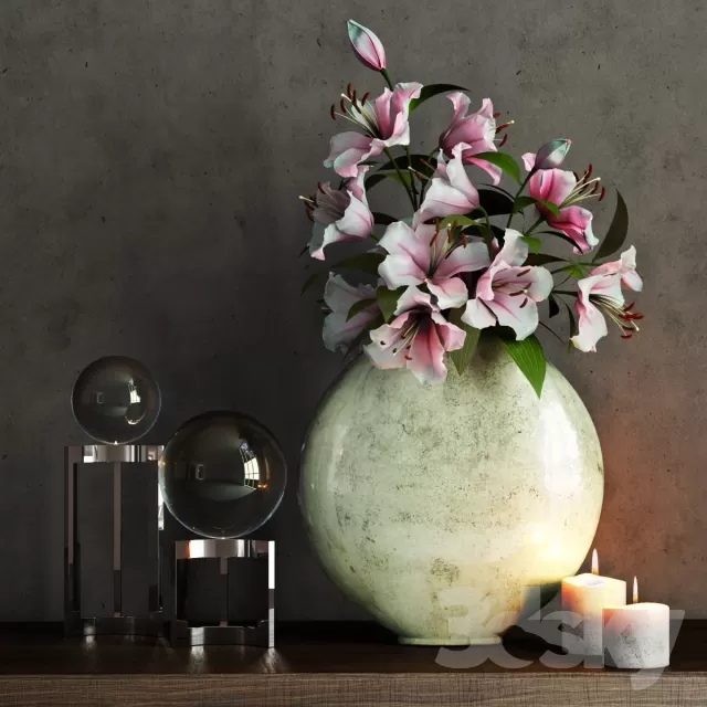 3DSKYFREE – FLOWER - PLANT 3DS MAX MODELS