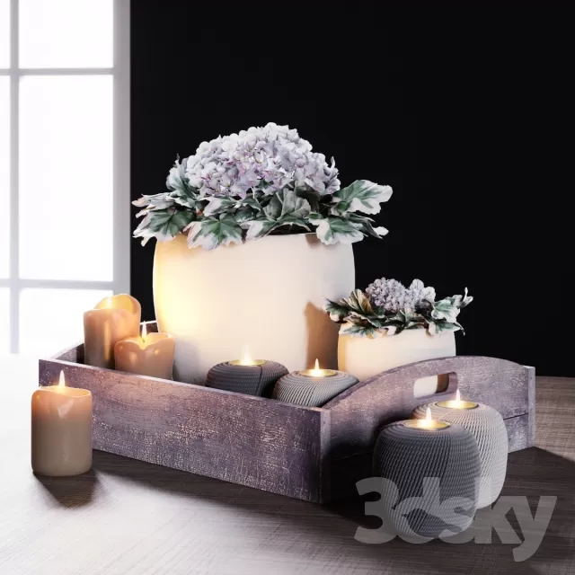3DSKYFREE – FLOWER - PLANT 3DS MAX MODELS