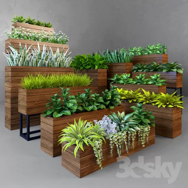 3DSKYFREE – FLOWER - PLANT 3DS MAX MODELS