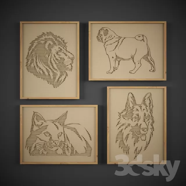 FRAME 3D MODELS