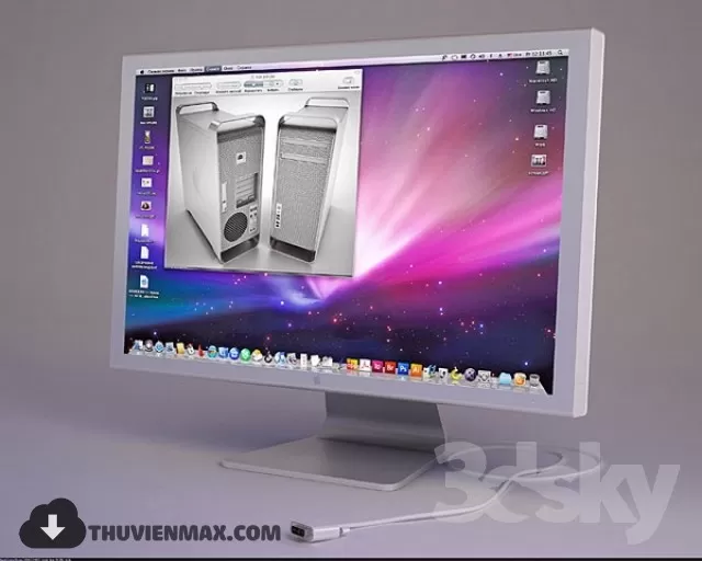 TECH – LCD – 3DS MAX MODEL – 007