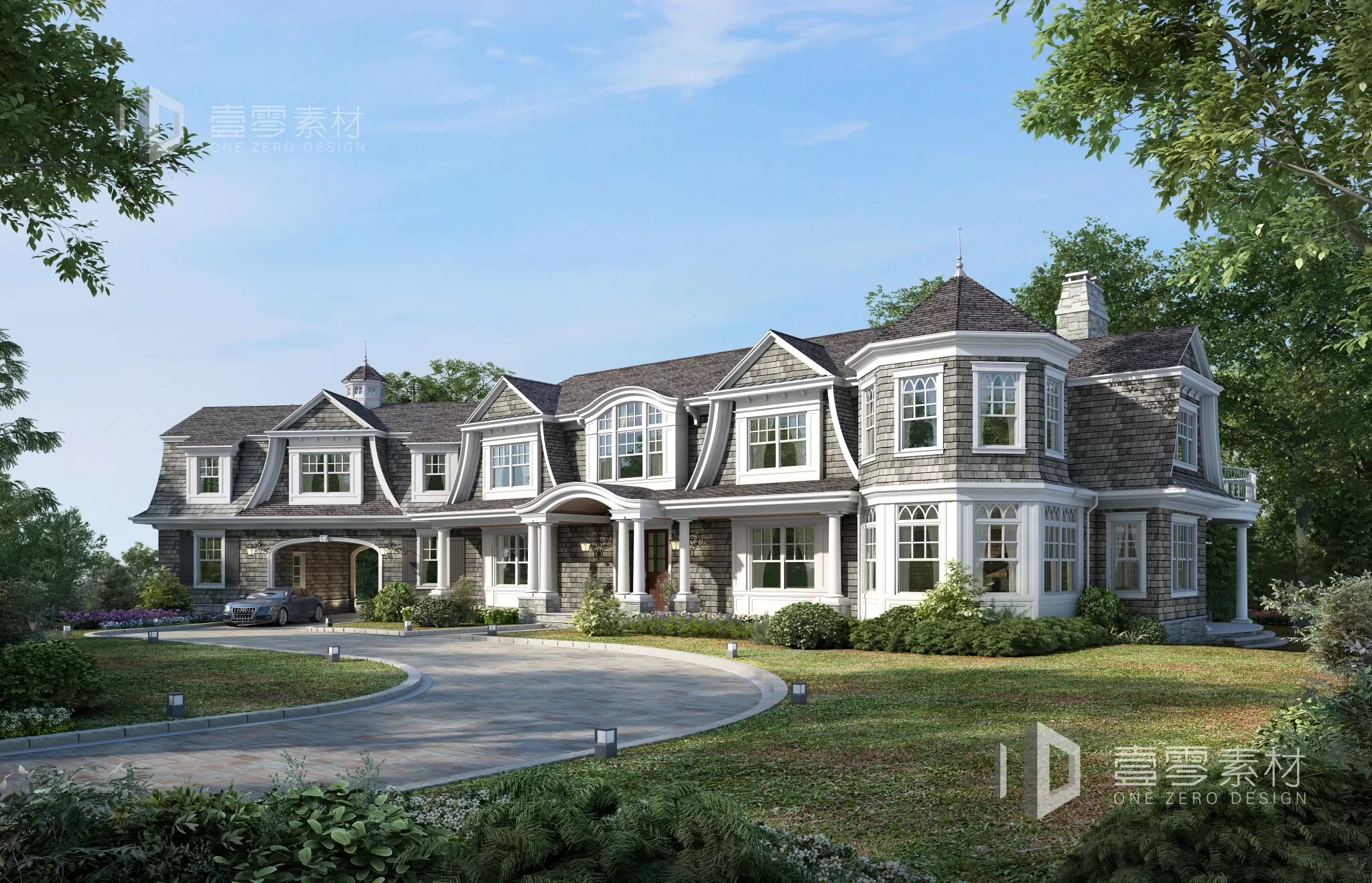 ARCHITECTURE – EXTERIOR 3D MODELS – 054