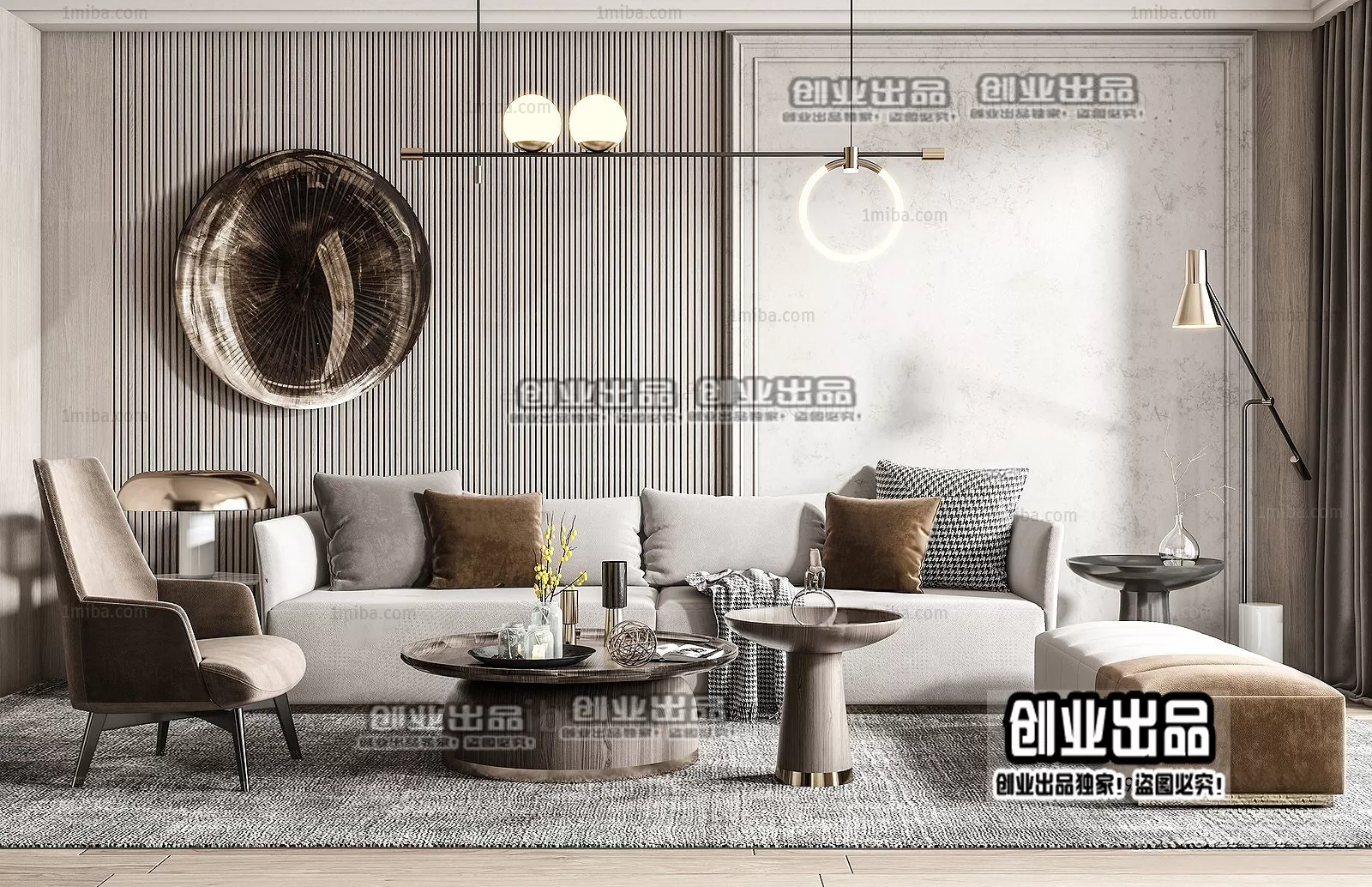 SOFA – 93 – FURNITURE 3D MODELS 2022 (VRAY)