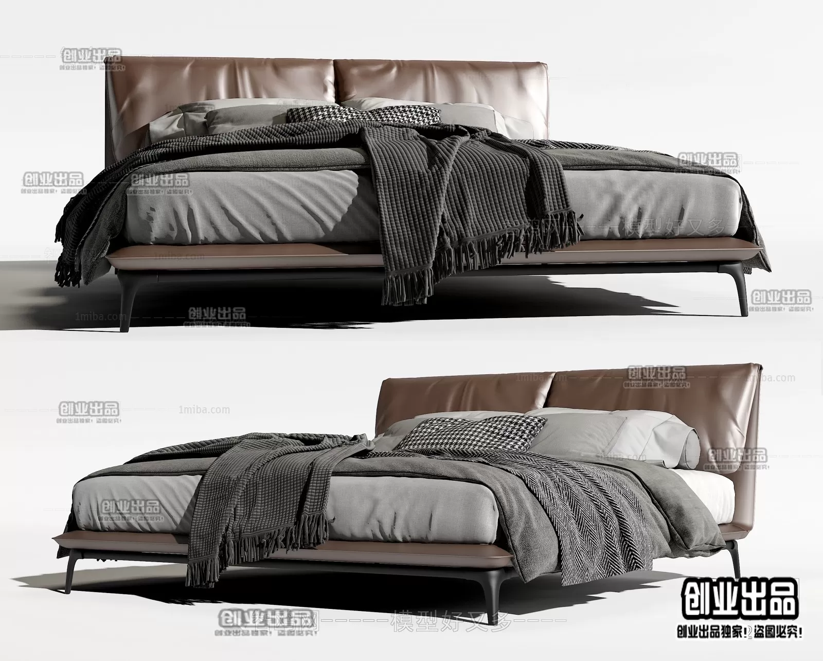 BED – B5 – FURNITURE 3D MODELS 2022 (VRAY)