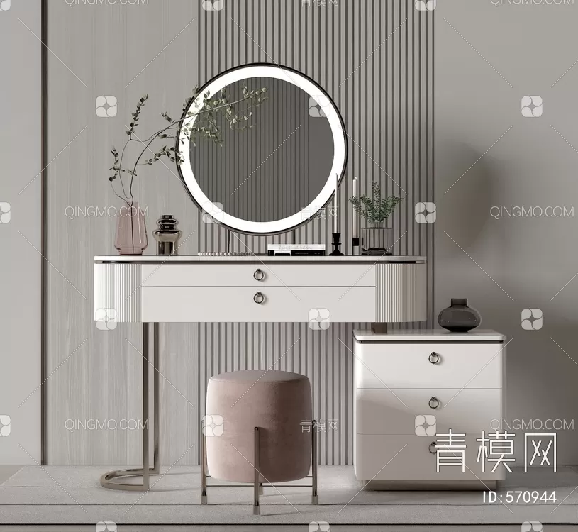 Dressing Table – 3D MODELS – 087