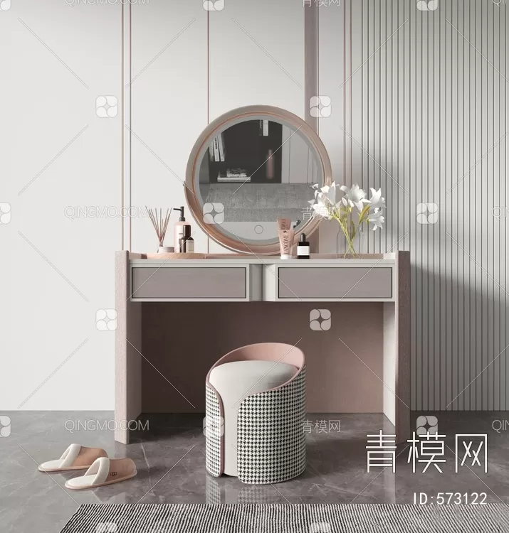 Dressing Table – 3D MODELS – 092