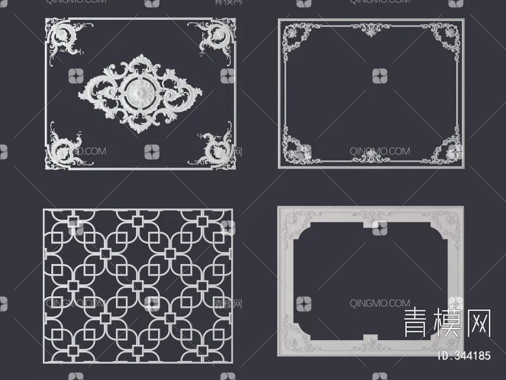 Moulding – Classic 3D Models – 009