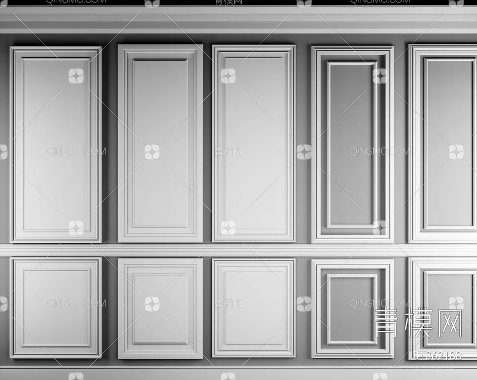 Moulding – Classic 3D Models – 022