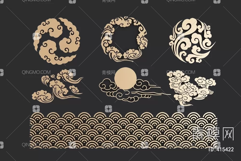 Moulding – Classic 3D Models – 066