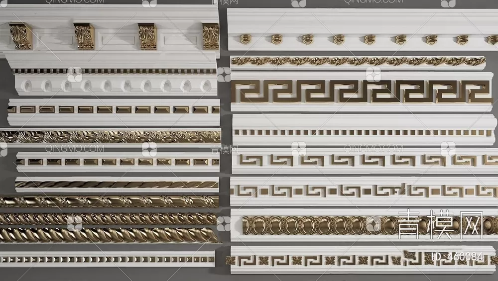 Moulding – Classic 3D Models – 099