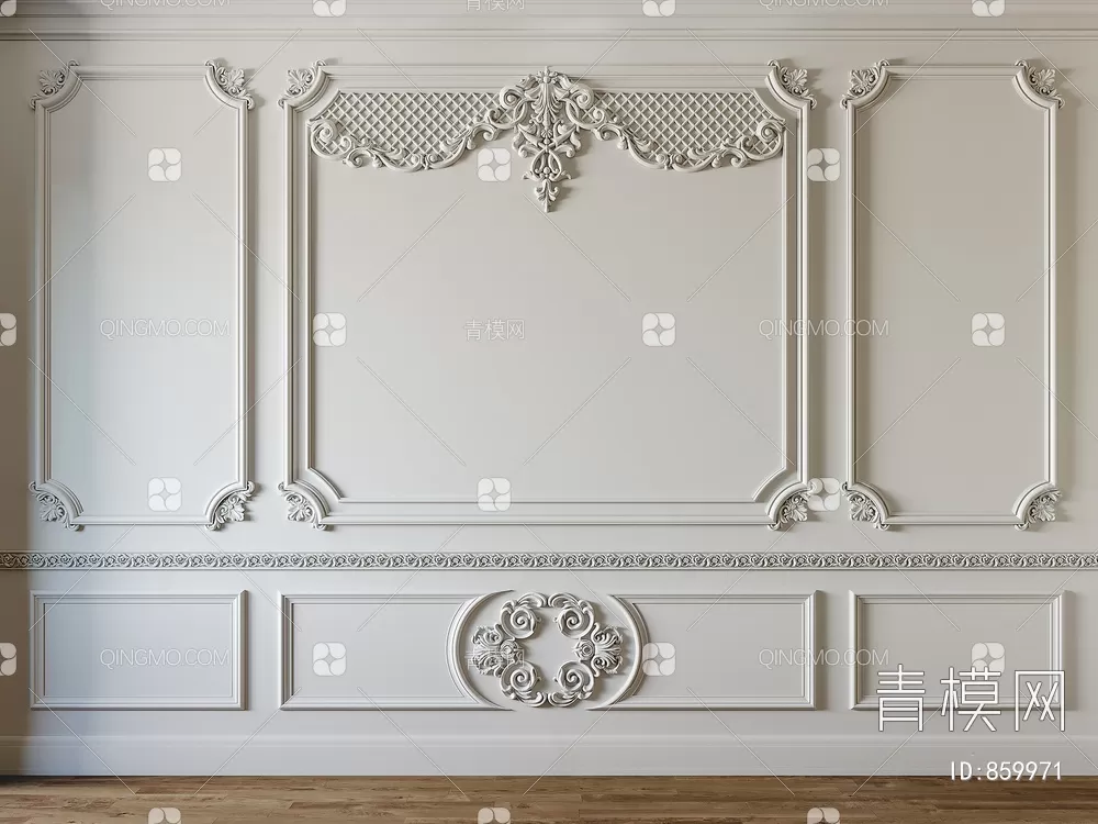 Moulding – Classic 3D Models – 162