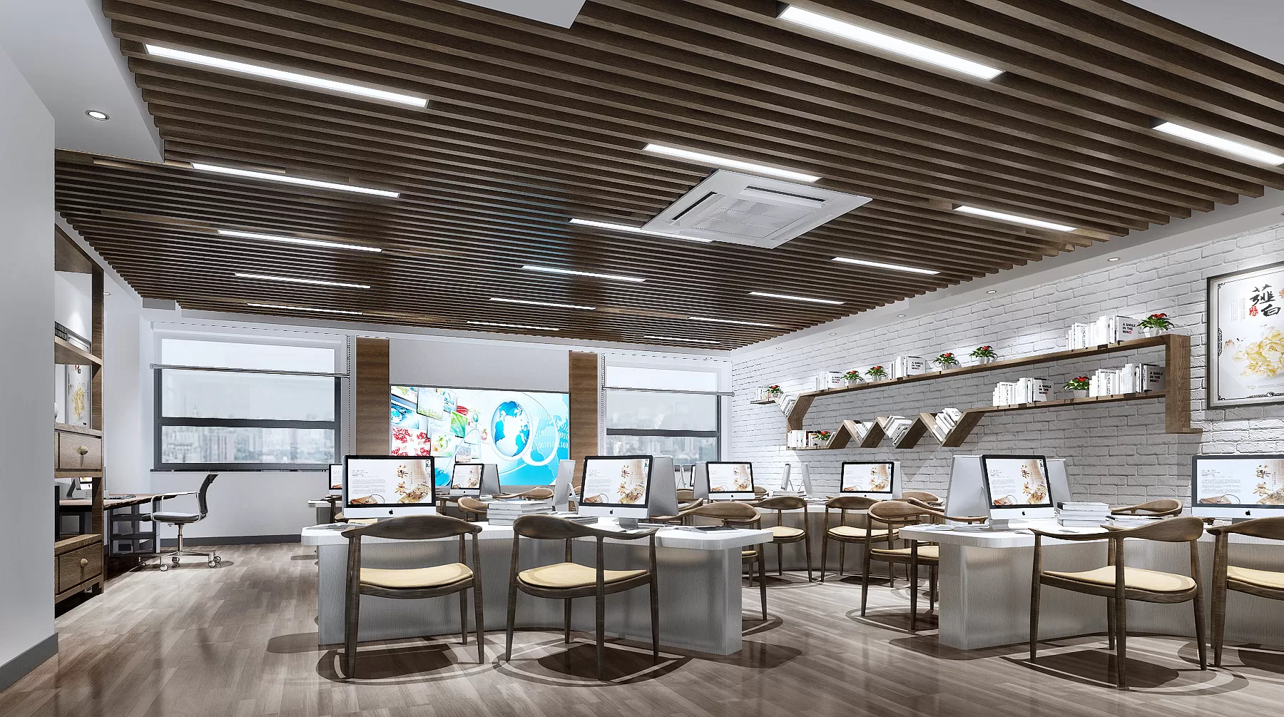 OFFICE – 3D SCENES – BLOCK – 010