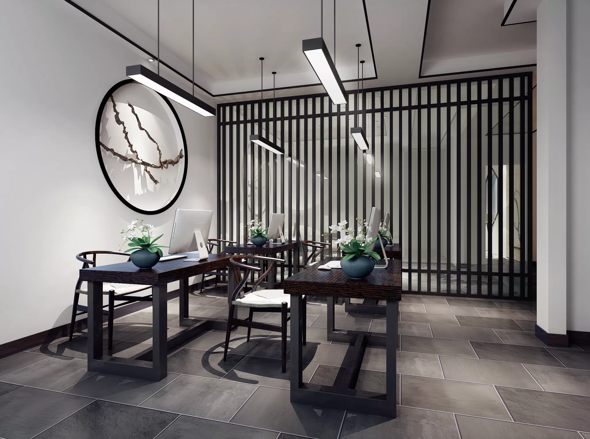 OFFICE – 3D SCENES – BLOCK – 027