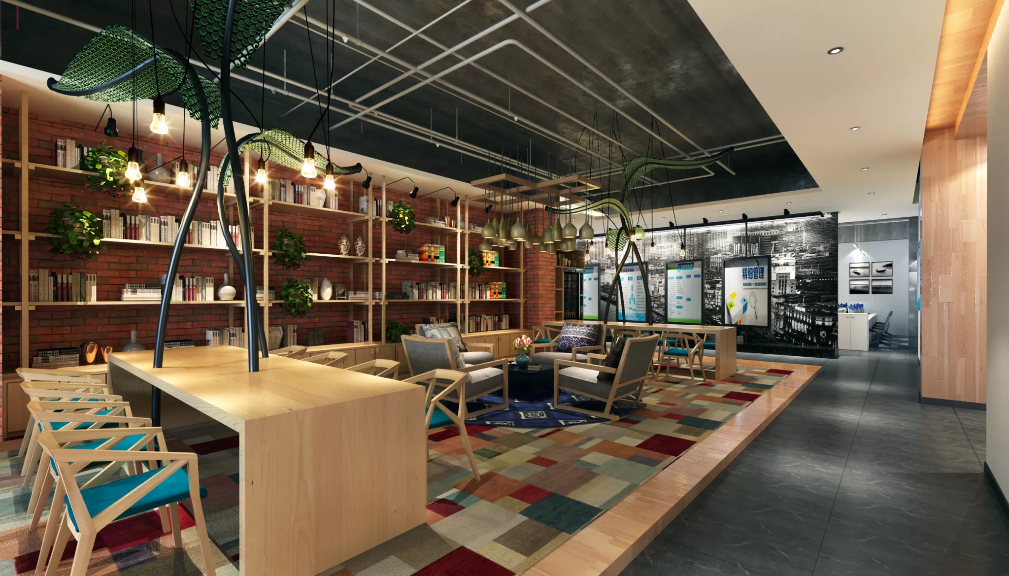 OFFICE – 3D SCENES – BLOCK – 028