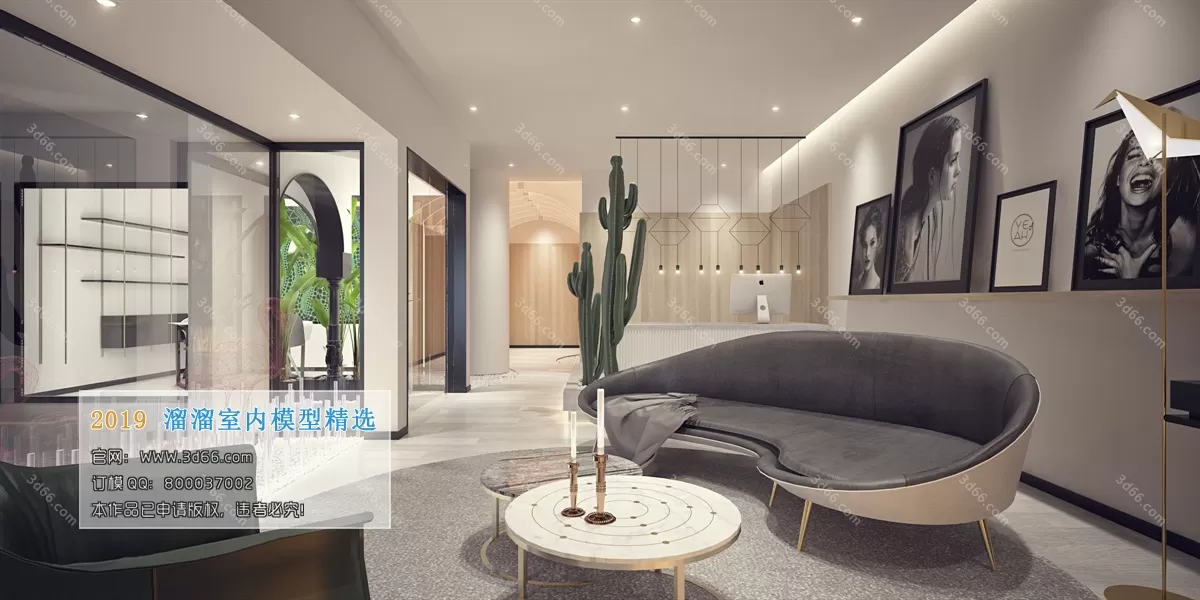 OFFICE – 3D SCENES – BLOCK – 070