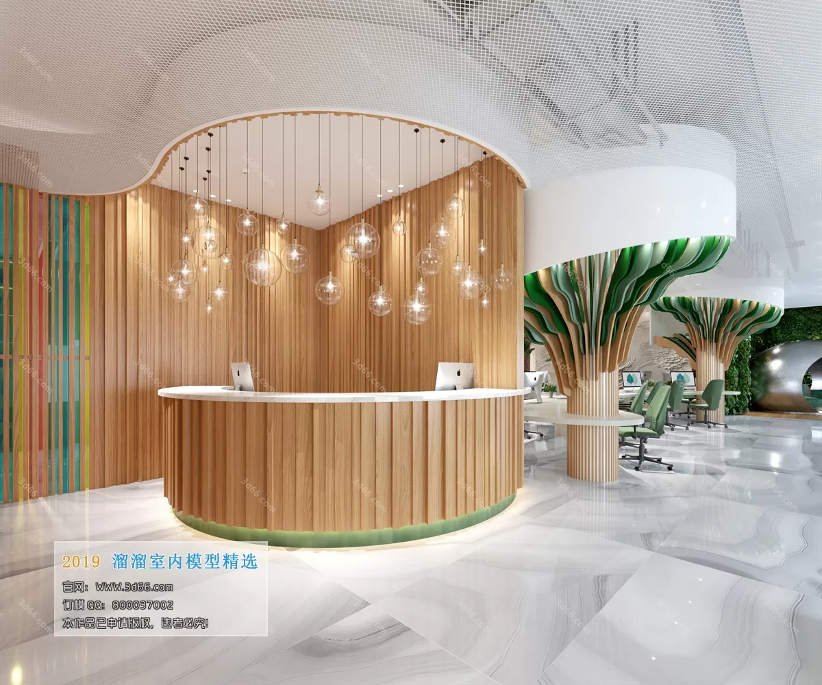 OFFICE – 3D SCENES – BLOCK – 071