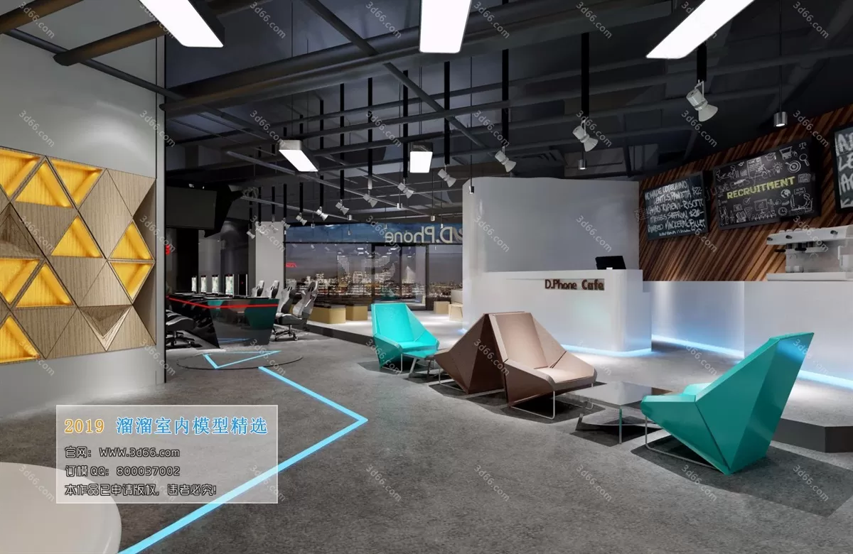 OFFICE – 3D SCENES – BLOCK – 076