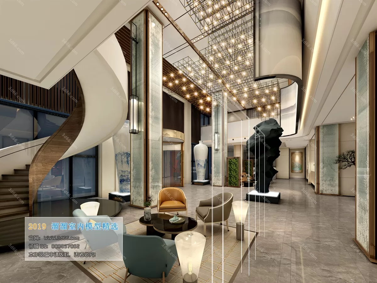 OFFICE – 3D SCENES – BLOCK – 089
