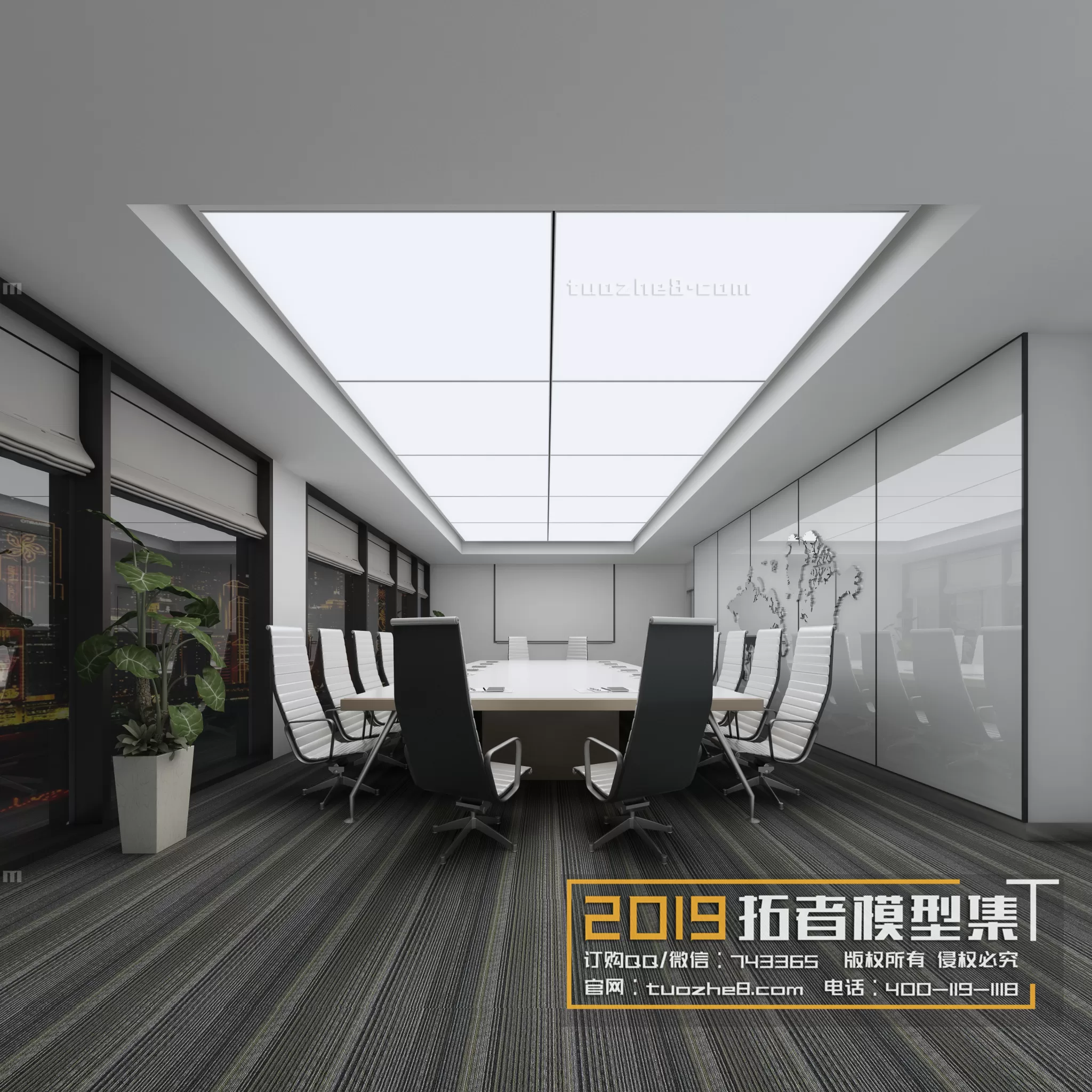 OFFICE – 3D SCENES – BLOCK – 188