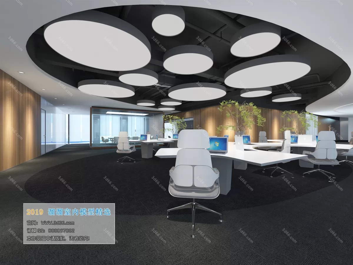 OFFICE – 3D SCENES – BLOCK – 235