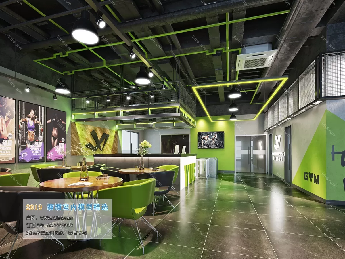 OFFICE – 3D SCENES – BLOCK – 295