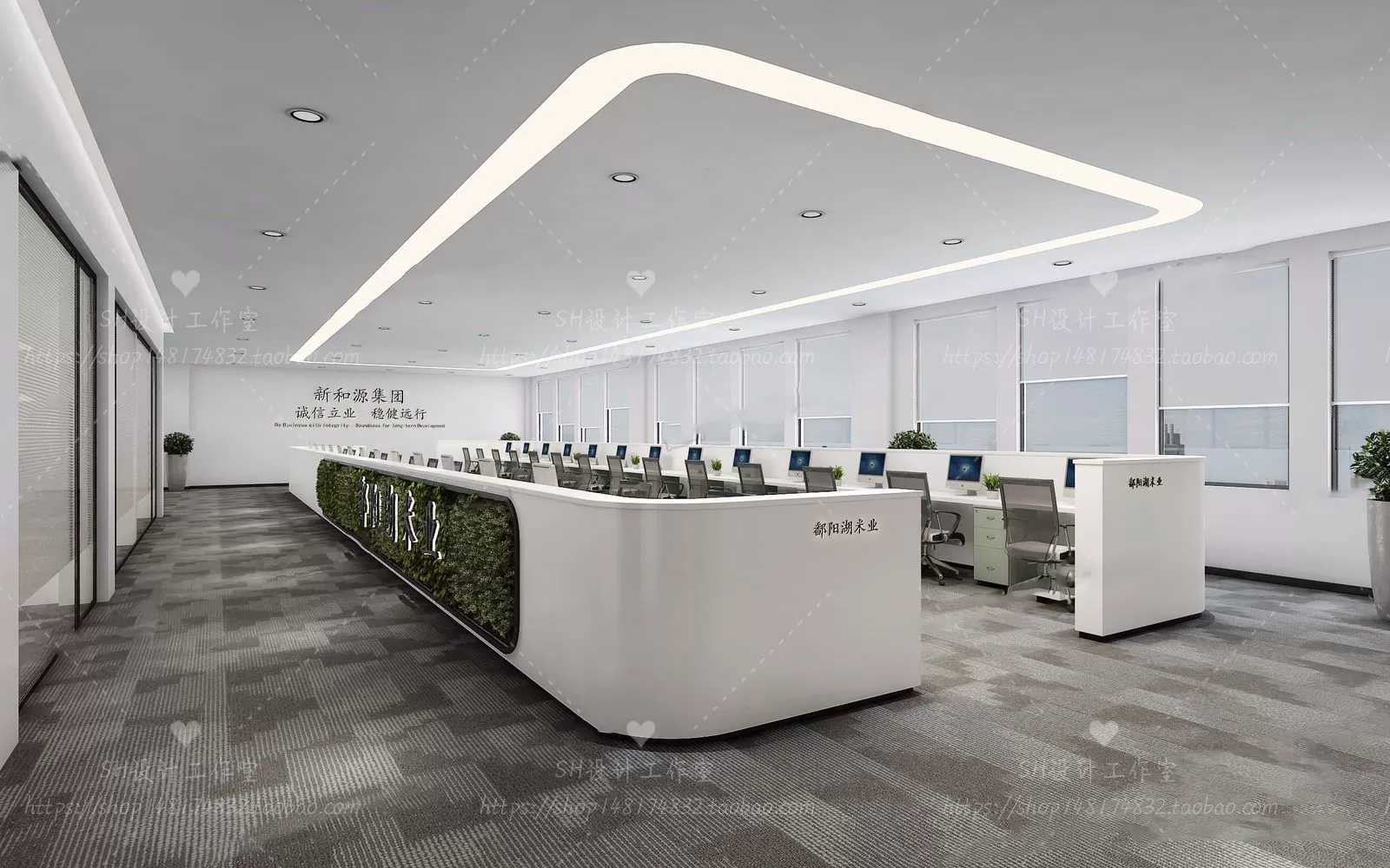 OFFICE – 3D SCENES – BLOCK – 325