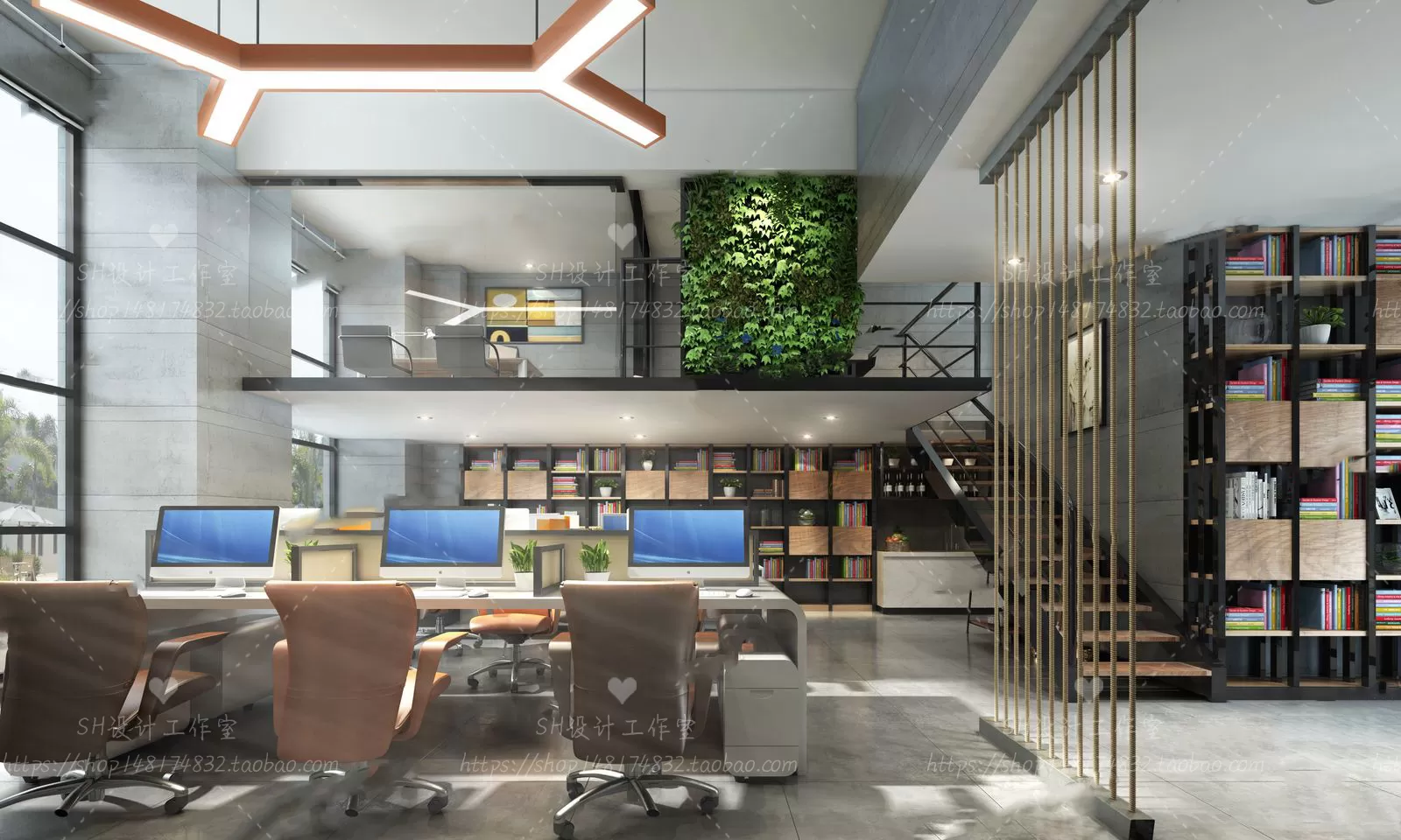 OFFICE – 3D SCENES – BLOCK – 401