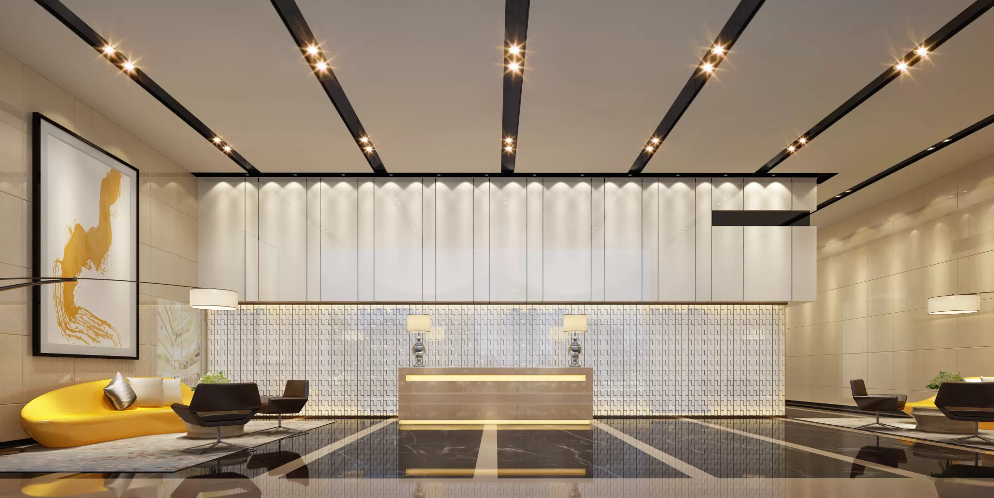 OFFICE – 3D SCENES – BLOCK – 534