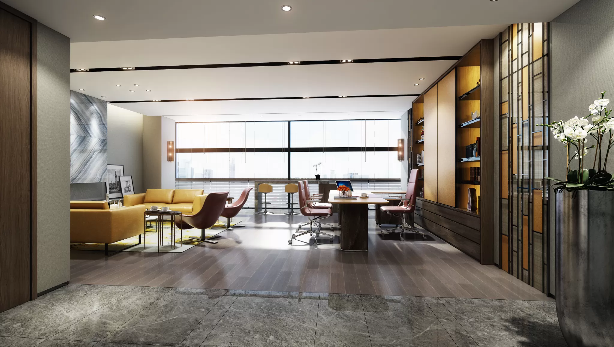 OFFICE – 3D SCENES – BLOCK – 546