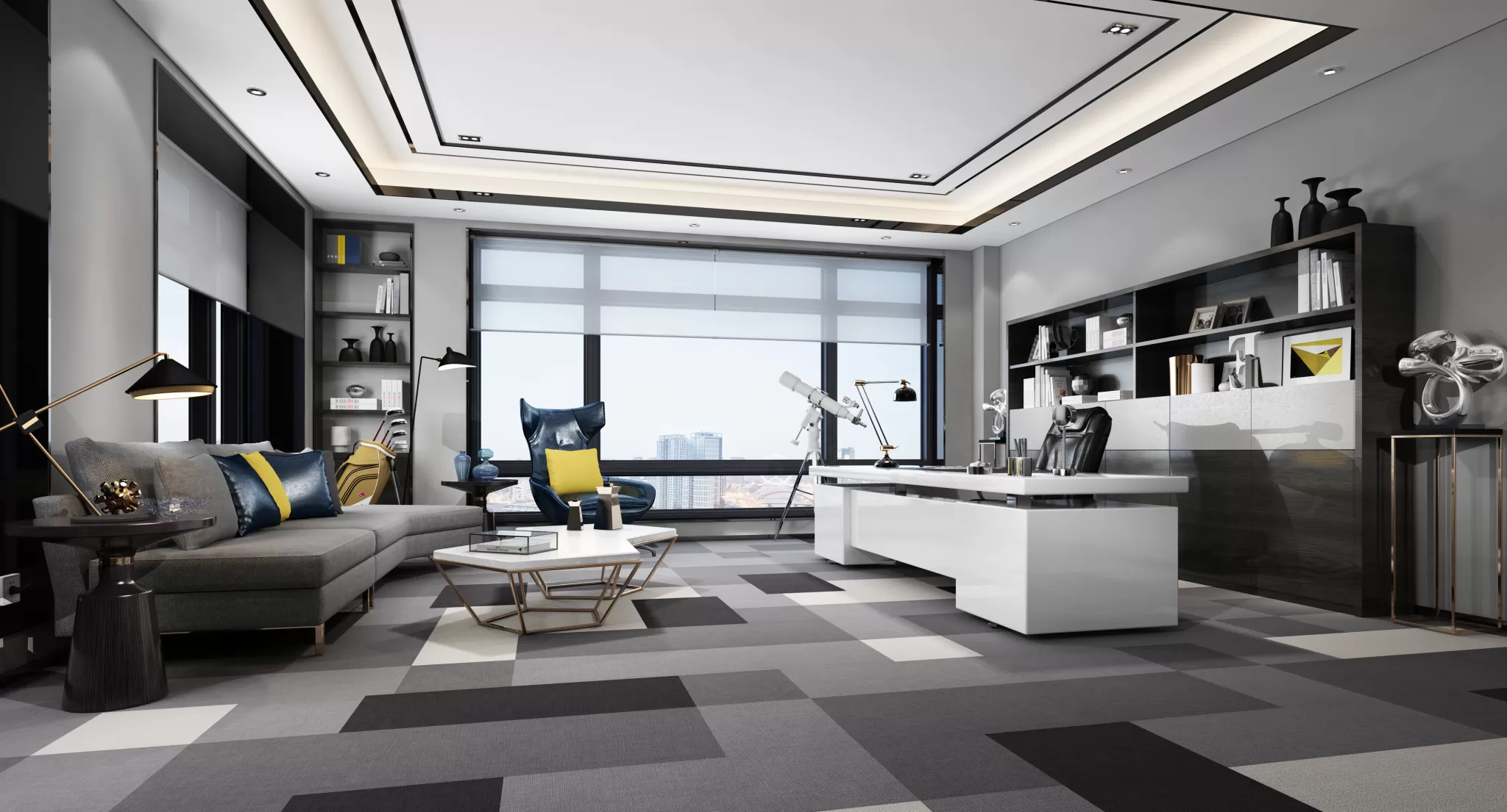 OFFICE – 3D SCENES – BLOCK – 550