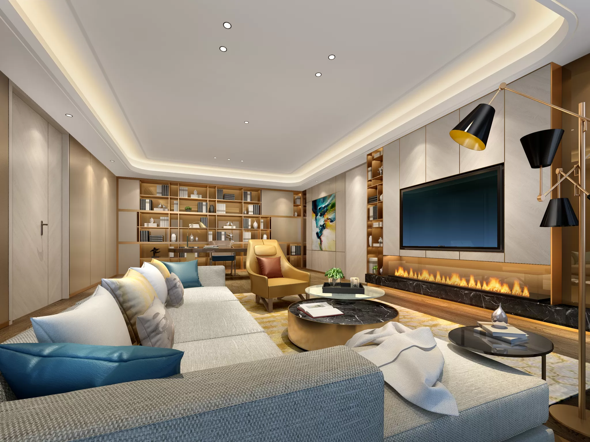 OFFICE – 3D SCENES – BLOCK – 552
